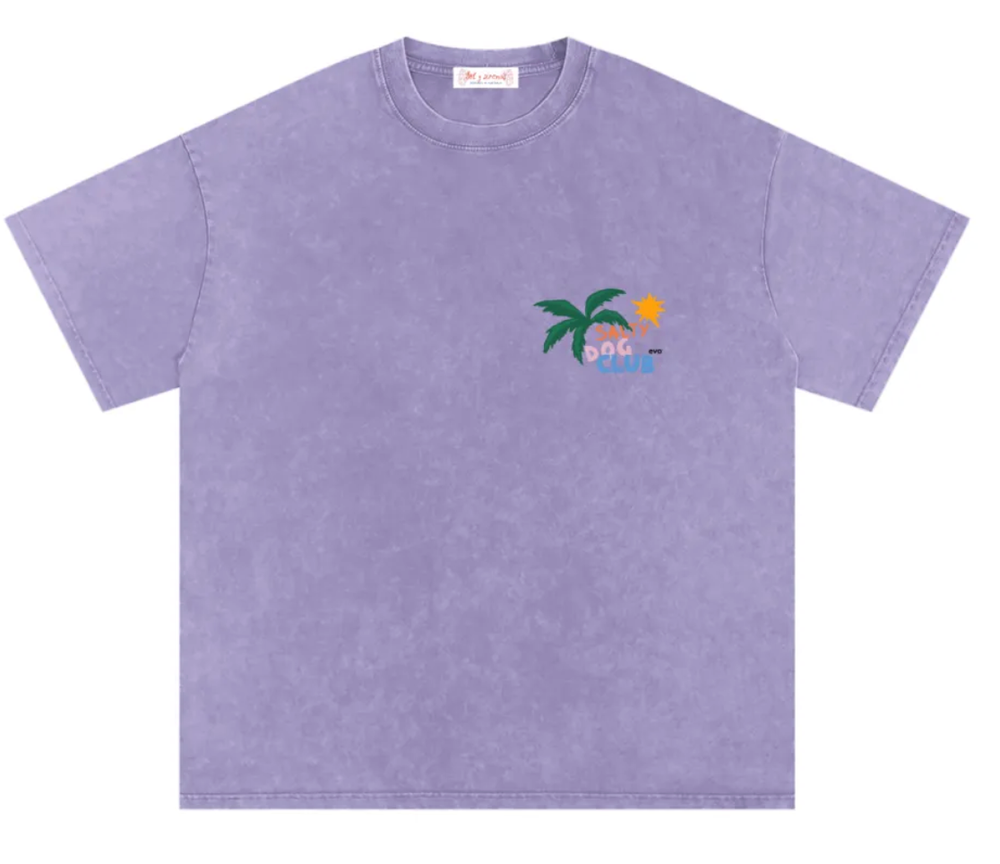 t-shirt salty dog + salty dog sól - rozmiar S