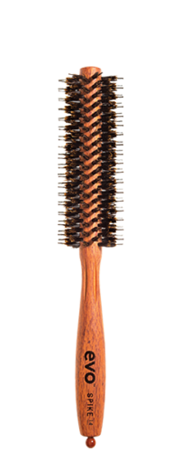 SPIKE 14mm okrągła szczotka z włosiem i nylonowymi końcówkami