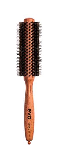 SPIKE 22mm okrągła szczotka z włosiem i nylonowymi końcówkami